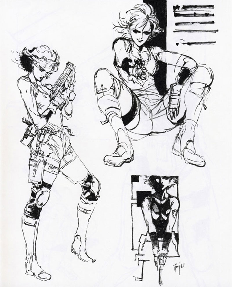 Illustration for article titled Metal Gear Has Had Some Amazing Art, Yo